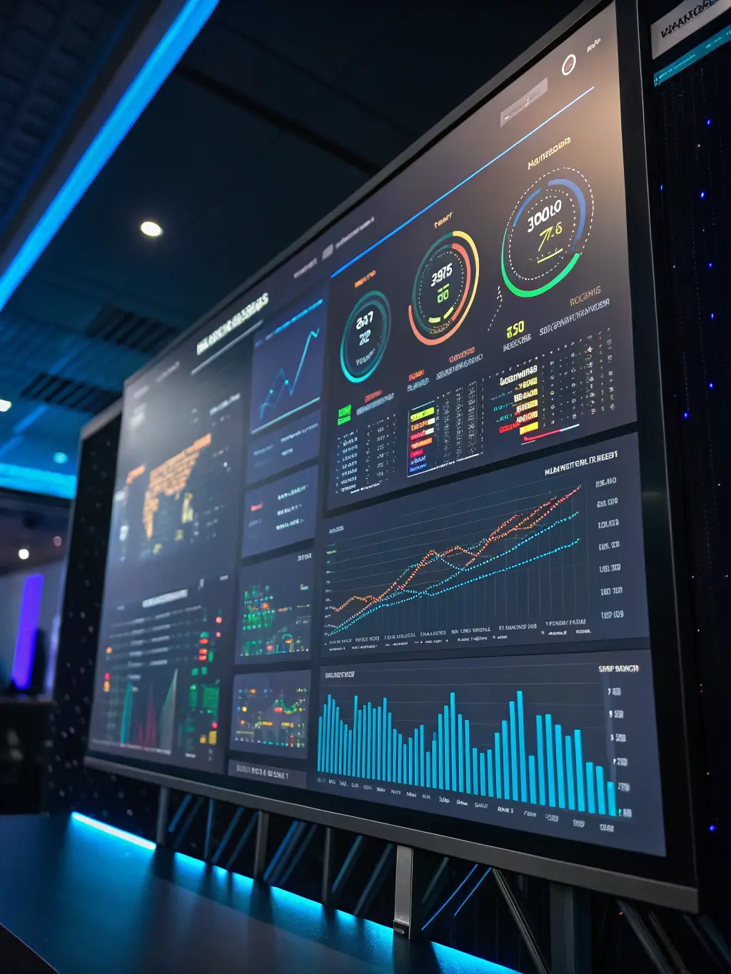 A sleek dashboard interface showing real-time analytics, link management, and transaction tracking for the CBiz platform.